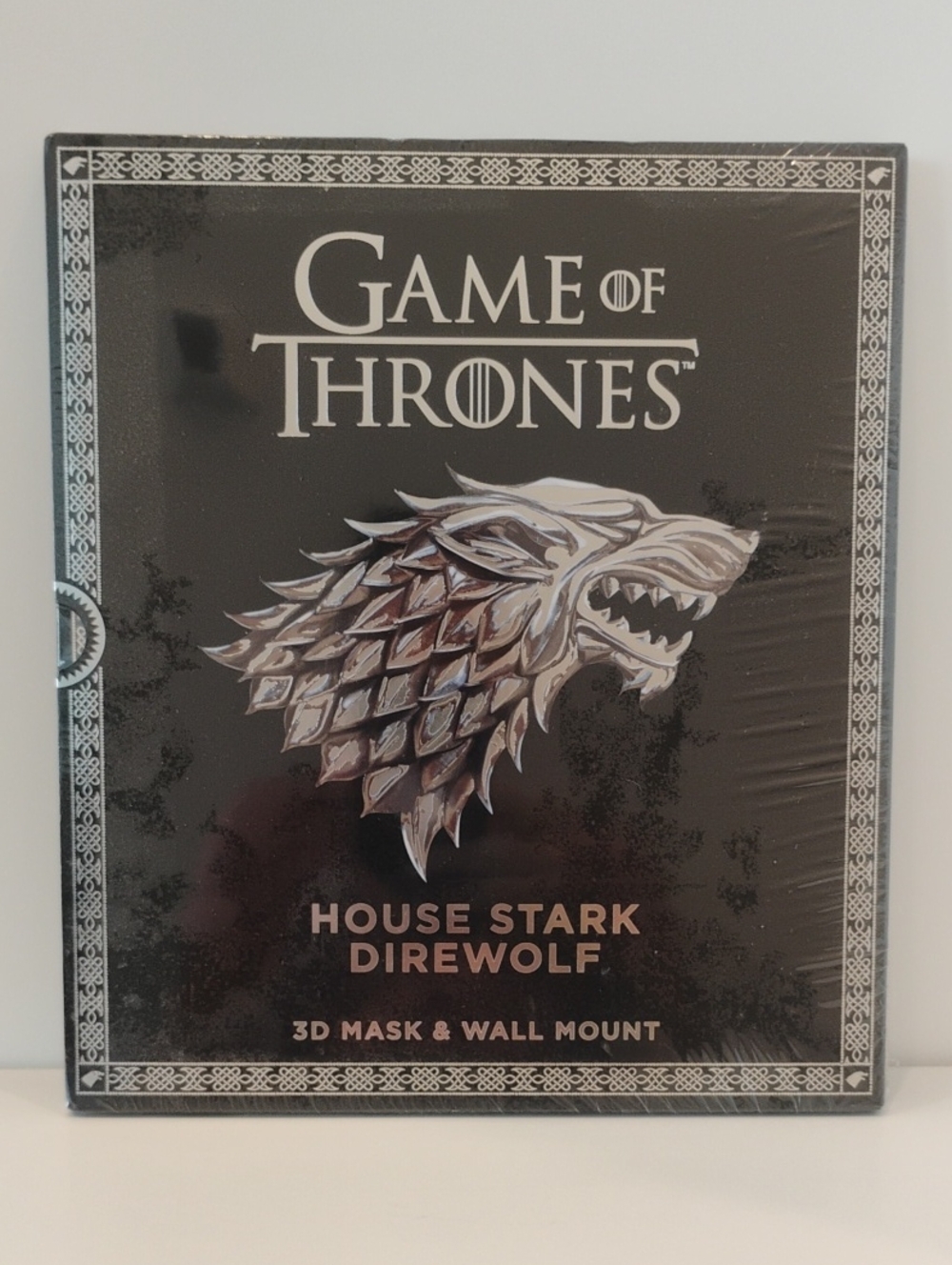 House Stark Direwolf Wall Accent - Silver/Gray